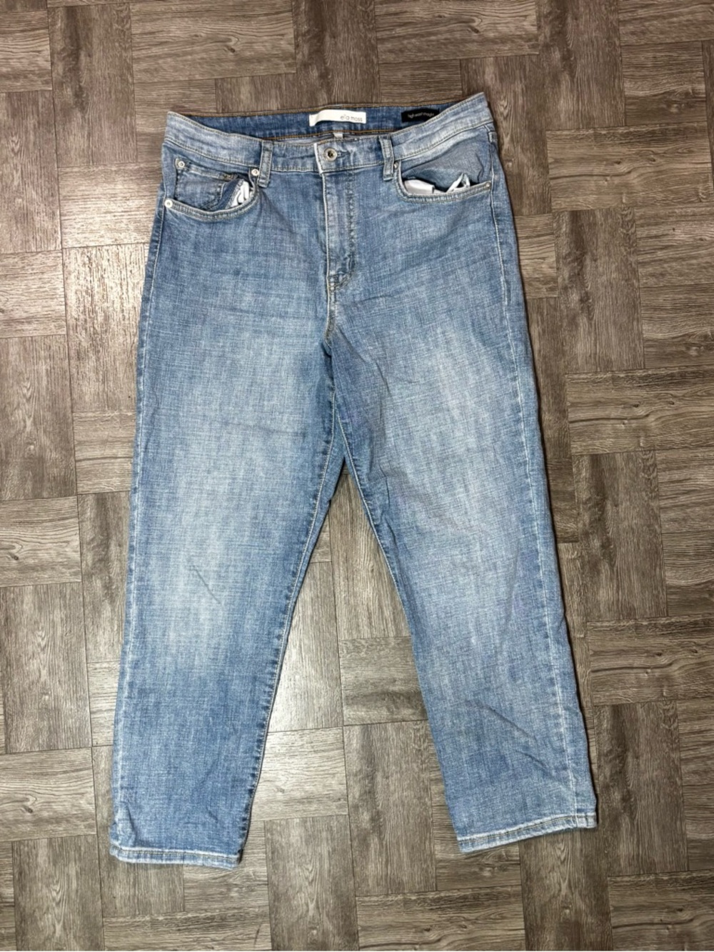 Ella Moss Junior High Waist Straight Jeans Size 10/30